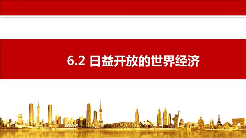 高中政治统编版选择性必修一6.2 日益开放的世界经济（共24张ppt）第4页