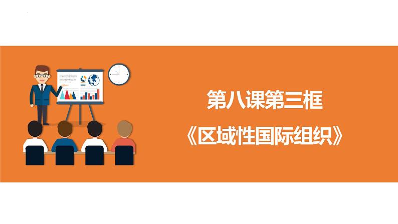 高中政治统编版选择性必修一8.3 区域性国际组织 课件01