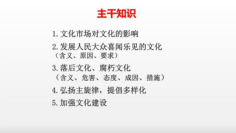 第八课  走进文化生活课件-2023届高考政治一轮复习人教版必修三文化生活04