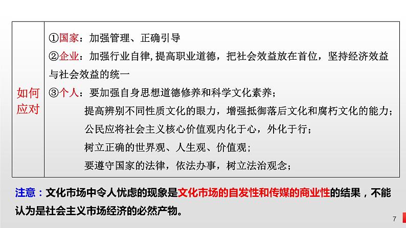 第八课  走进文化生活课件-2023届高考政治一轮复习人教版必修三文化生活07