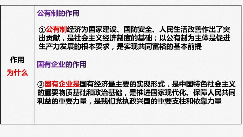 课时1 我国的生产资料所有制与分配制度 课件-2023届高三政治二轮专题复习统编版必修二经济社会第8页