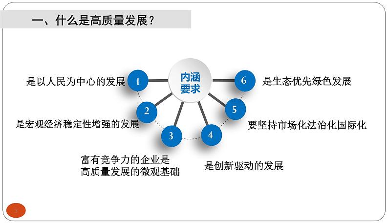 实现经济高质量发展课件-2023届高三政治二轮复习时政专题复习03