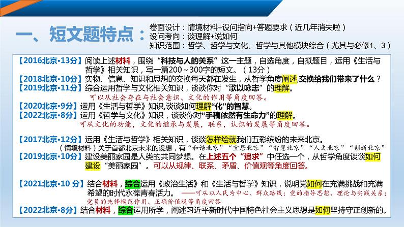 哲学短文题 专题复习课件-2023届高考政治二轮复习人教版第4页