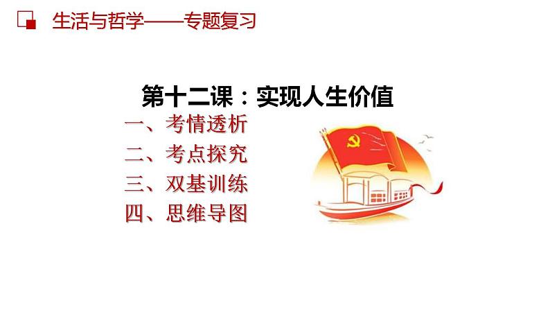 第十二课 实现人生价值课件-2023届高考政治一轮复习人教版必修四生活与哲学第3页