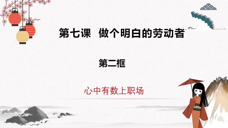 7.2心中有数上职场（同步课件）统编版选择性必修二高二政治下学期同步课件第2页