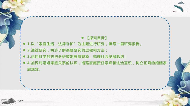 第二单元综合探究 家庭生活  法律守护（课件）高二政治（统编版选择性必修二）03