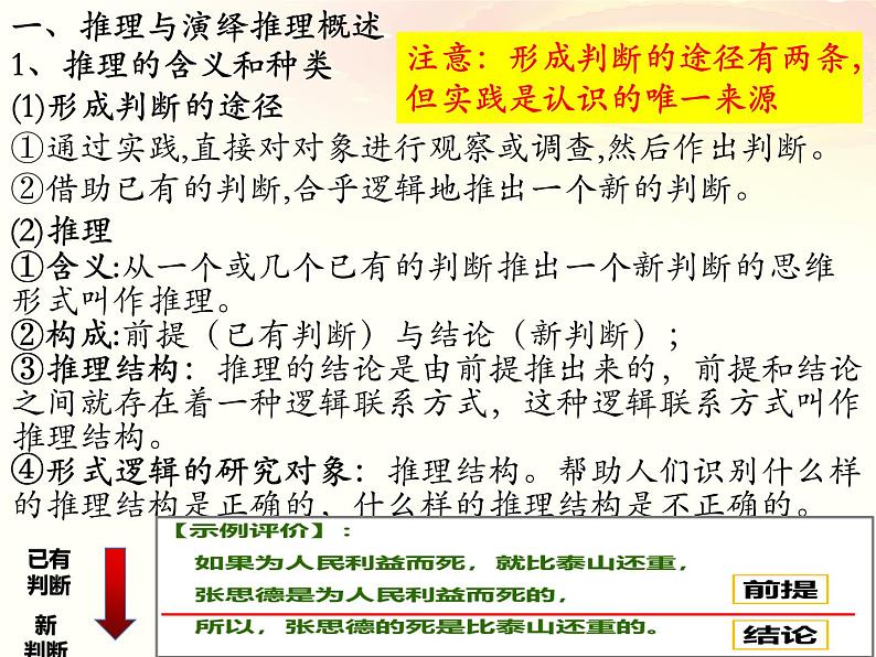 第六课 掌握演绎推理方法 课件-2023届高考政治一轮复习统编版选择性必修三逻辑与思维第4页