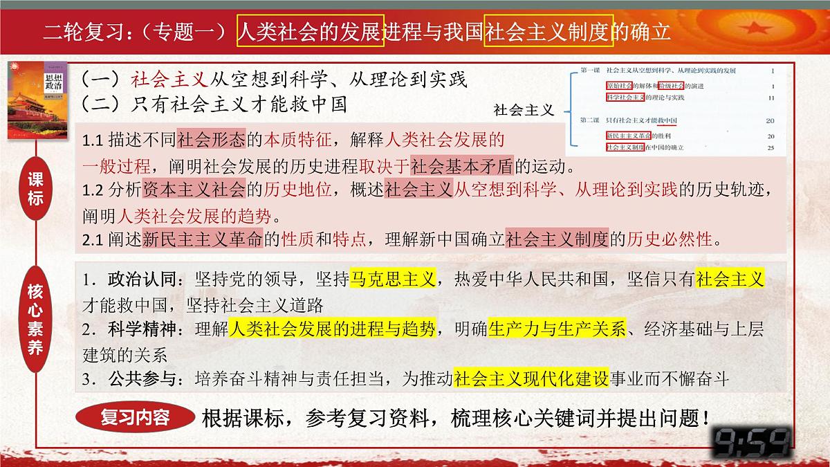 中国特色社会主义专题一、二课件-2023届高三政治专题复习第7页