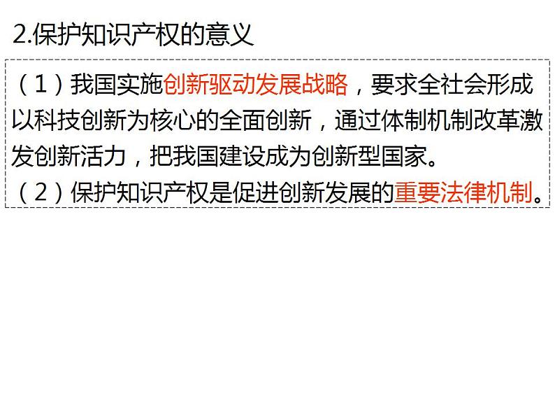 2.2 尊重知识产权 课件-2022-2023学年高中政治统编版选择性必修二 法律与生活06