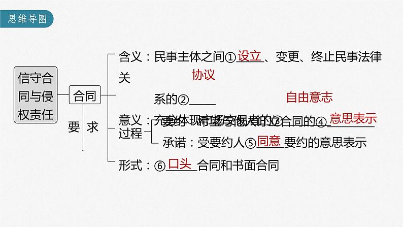 部编版高考政治一轮复习课件  第31课 第2课时　信守合同与侵权责任第5页