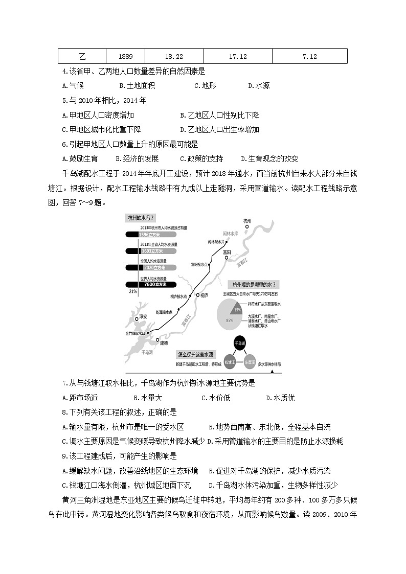 黑龙江省X市XX中学X学年度上学期高三期末考试文科综合《政治》试卷02
