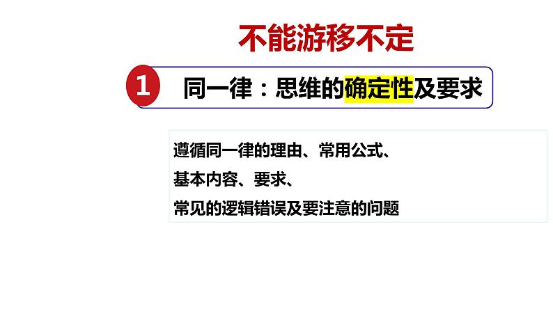 2.2逻辑思维的基本要求课件-统编版高中政治选择性必修三逻辑与思维06