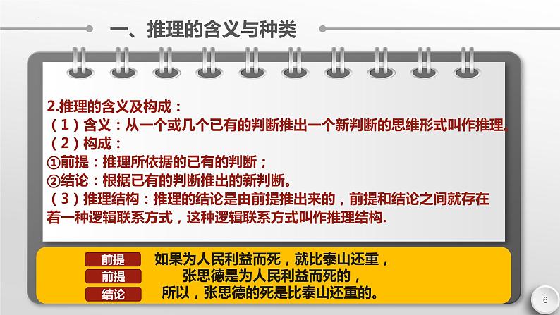 6.1 推理与演绎推理概述课件-高中政治统编版选择性必修三逻辑与思维第6页