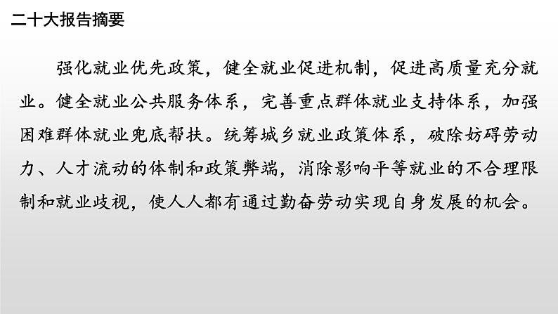 专题五 就业创业与企业经营 课件-2023届高考政治二轮复习统编版选择性必修二法律与生活第1页