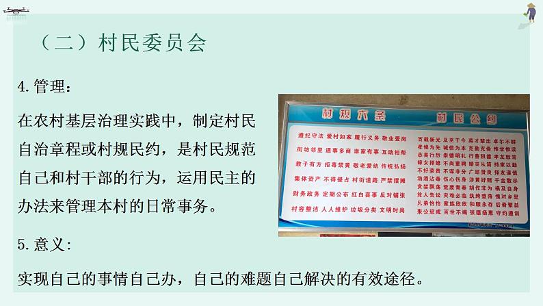 6.3基层群众自治制度课件-2022-2023学年高中政治统编版必修三政治与法治07