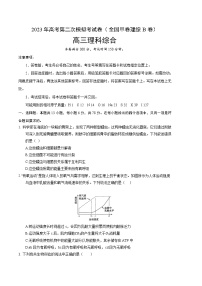 2023年高考政治第二次模拟考试卷—全国甲卷理综B卷（考试版）