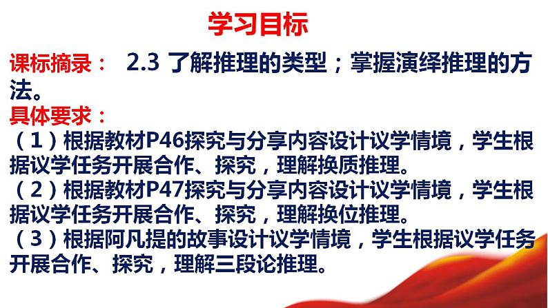 6.2简单判断的演绎推理方法课件2022-2023学年高中政治统编版选择性必修三逻辑与思维03