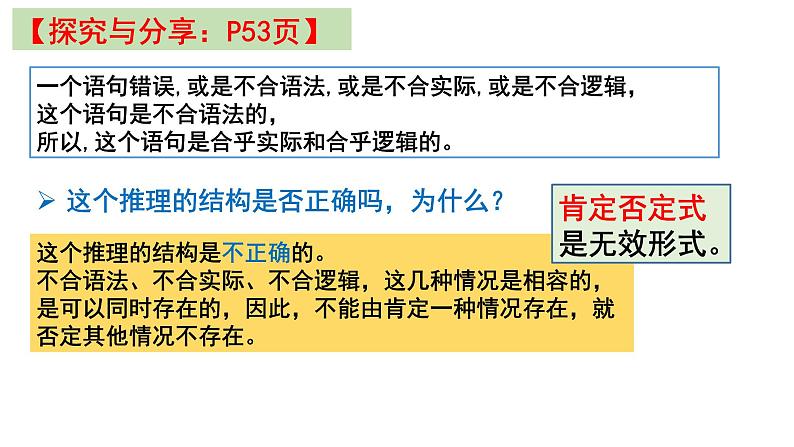 6.3复合判断的演绎推理方法课件-2022-2023学年高中政治统编版选择性必修三逻辑与思维07