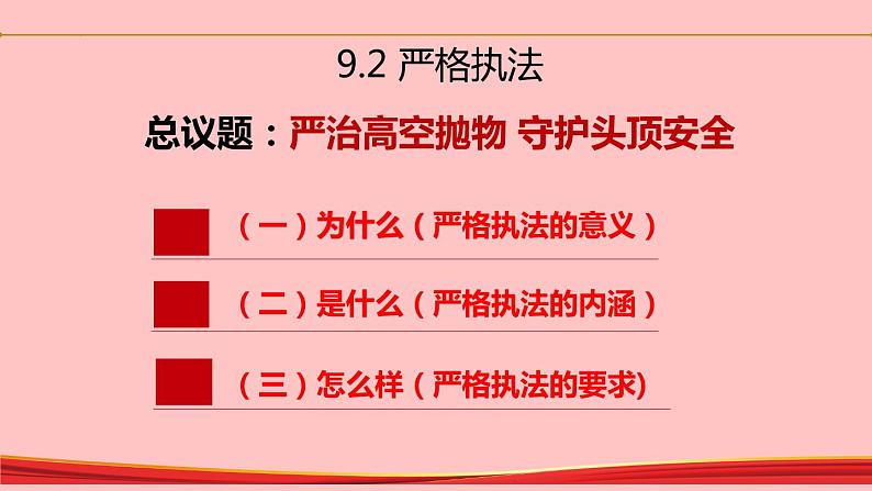 9.2 严格执法  课件2022-2023学年高中政治统编版必修305