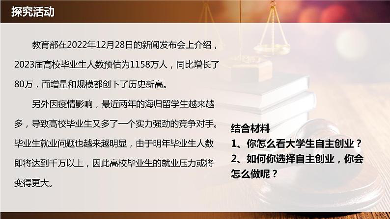 8.1自主创业公平竞争 高二政治课件（统编版选择性必修2）04