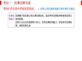 专题十三 民事权利与义务、社会争议解决 课件-2023届高考政治二轮复习统编版选择性必修二法律与生活