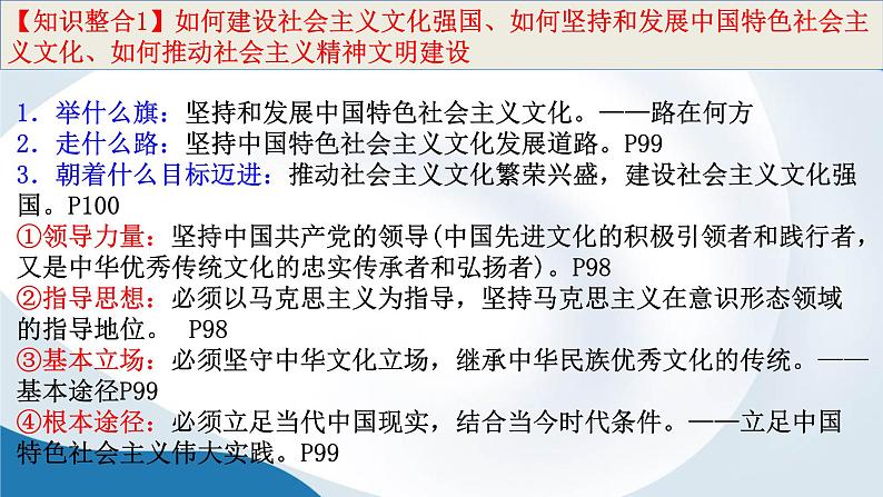 专题四 发展中国特色社会主义文化 课件-2023届高考政治二轮复习人教版必修三文化生活第8页