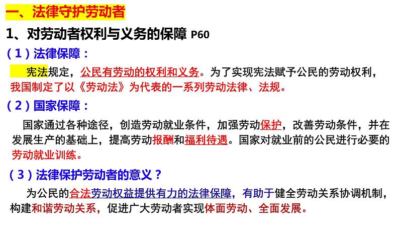 7.1 立足职场有法宝 课件-2022-2023学年高中政治统编版选择性必修二法律与生活第5页