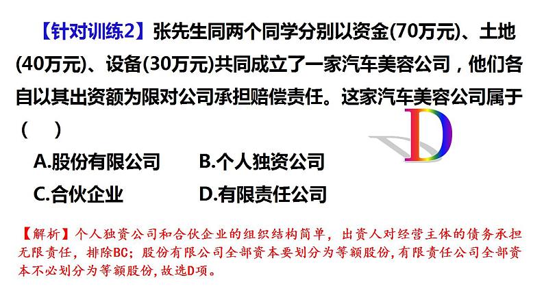 8.1 自主创业 公平竞争 课件-2022-2023学年高中政治统编版选择性必修二法律与生活08