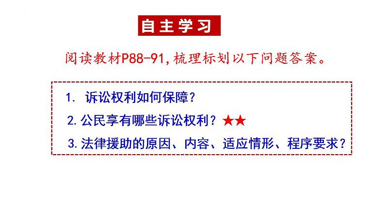 10.1正确行使诉讼权利课件-2022-2023学年高中政治统编版选择性必修二法律与生活04