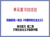 单元复习02  只有社会主义才能救中国 （最新版）【过知识】-2022-2023学年高一政治单元复习（统编版必修1） 课件