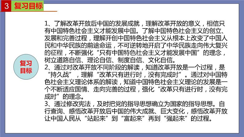 单元复习03  只有中国特色社会主义才能发展中国（最新版） 【过知识】-2022-2023学年高一政治单元复习（统编版必修1）第4页