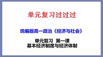 单元复习01 基本经济制度与经济体制 【过知识】-2022-2023学年高一政治单元复习（统编版必修2）