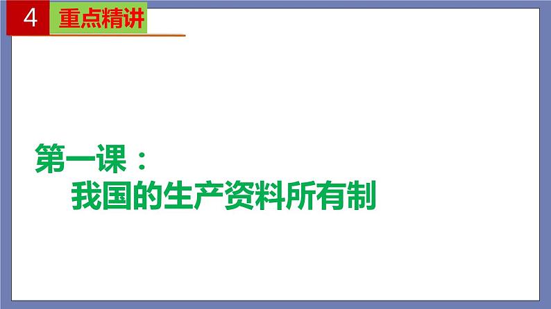 单元复习01 基本经济制度与经济体制 【过知识】-2022-2023学年高一政治单元复习（统编版必修2）第6页