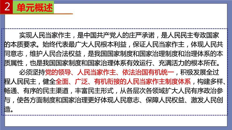 单元复习02  人民当家作主【过知识】-2022-2023学年高一政治单元复习（统编版必修3）第3页