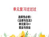 单元复习03  就业与创业【过知识】-2022-2023学年高二政治单元复习（统编版选择性必修2） 课件