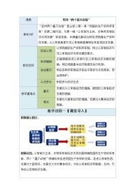 人教统编版必修2 经济与社会坚持“两个毫不动摇”教案