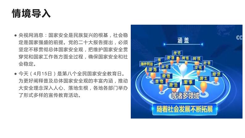 坚持总体国家安全观 课件-2023届高考政治二轮复习统编版第2页