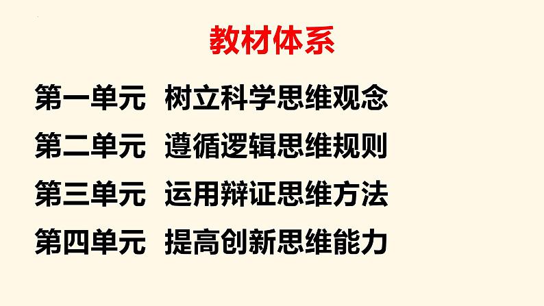 逻辑与思维 知识网络体系课件-2023届高考政治复习统编版选择性必修三第2页