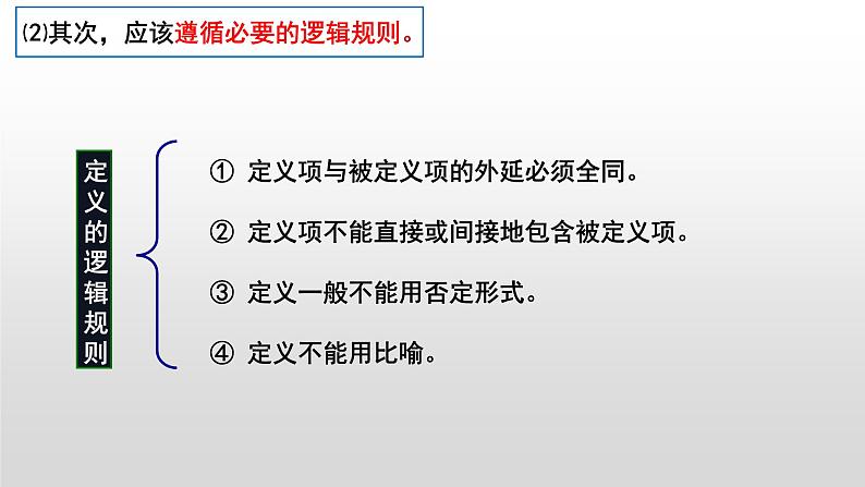 4.2明确概念的方法课件-2022-2023学年高中政治统编版选择性必修三逻辑与思维07