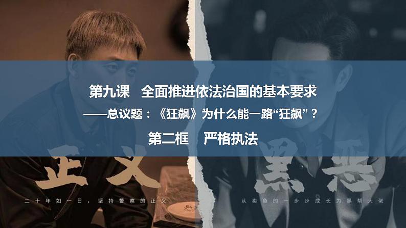 9.2严格执法 课件-2022-2023学年高中政治统编版必修三政治与法治02