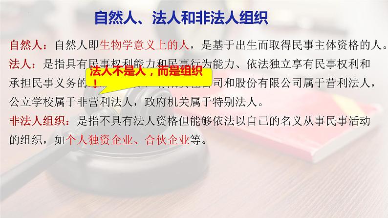 1.1 认真对待民事权利与义务  课件-2022-2023学年学年高中政治统编版选择性二法律与生活05