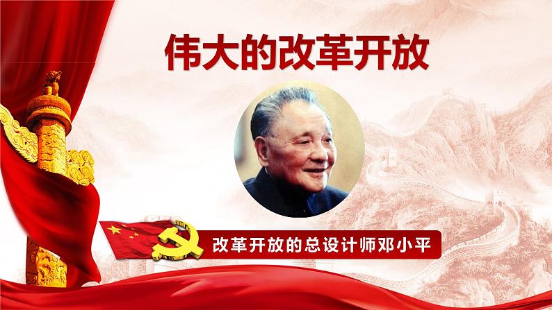 2022-2023学年高中政治统编版必修一3-1伟大的改革开放 课件第3页