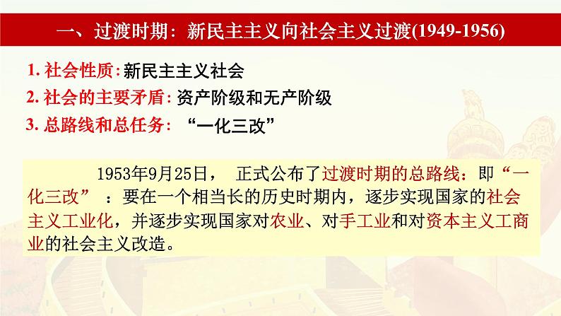 2022-2023学年高中政治统编版必修一2-2 社会主义制度在中国的确立 课件第6页