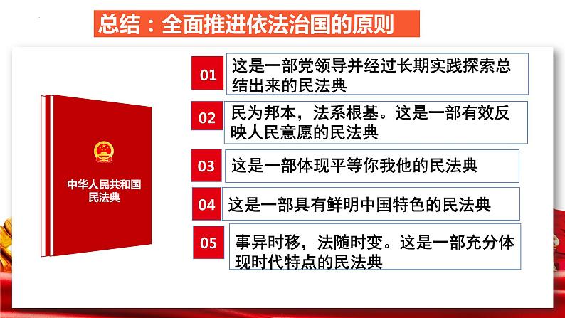 7.2+全面推进依法治国的总目标与原则 课件-2022-2023学年高中政治统编版必修三政治与法治第5页