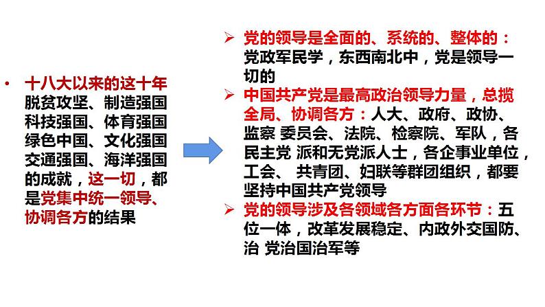 高中政治统编版必修三3.1坚持党的领导（共27张ppt）第5页