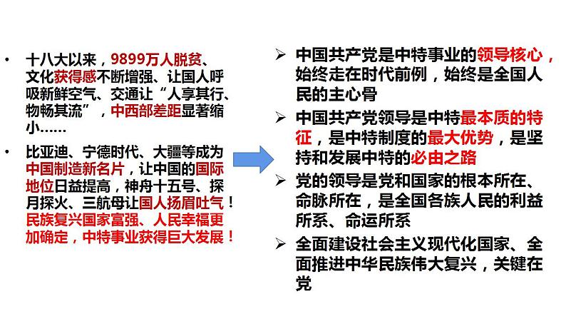 高中政治统编版必修三3.1坚持党的领导（共27张ppt）第6页