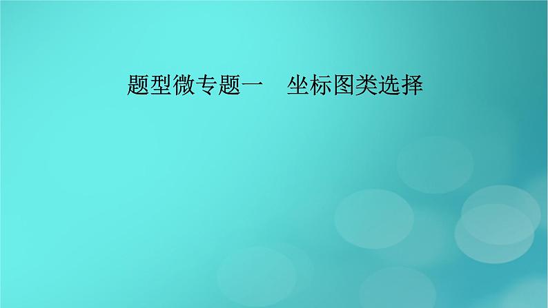 （新高考适用）2023版高考政治二轮总复习 第2部分 题型技能突破 题型微专题1 坐标图类选择题课件第2页