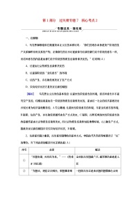 （新高考适用）2023版高考政治二轮总复习 第1部分 专题过关突破 过关微专题7