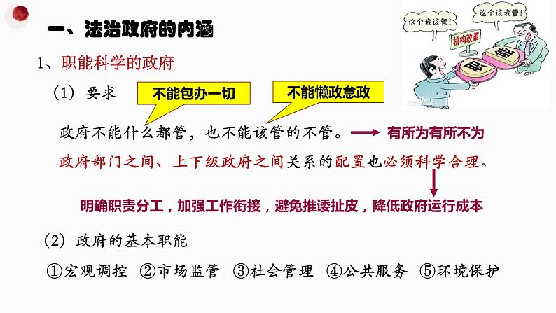 8.2法治政府 课件-高中政治统编版必修三政治与法治第7页