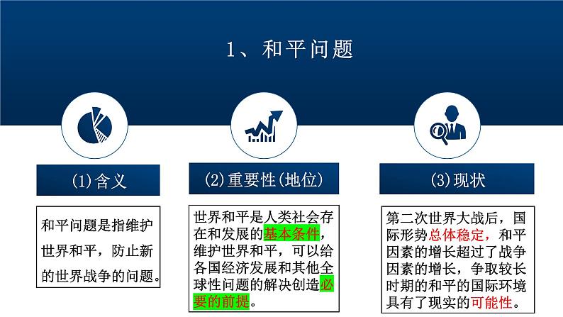 4.1 时代的主题 课件-高中政治统编版选择性必修一当代国际政治与经济第6页